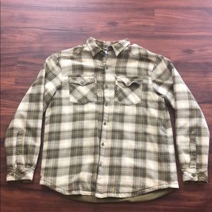 Columbia fleece-lined flannel